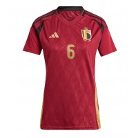 Maglia Calcio Belgio Axel Witsel #6 Prima Divisa Donna Europei 2024 Manica Corta